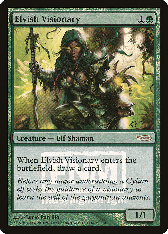 Elvish Visionary [Friday Night Magic 2010] | Game Haven TX