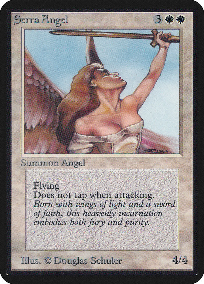 Serra Angel [Limited Edition Alpha] | Game Haven TX