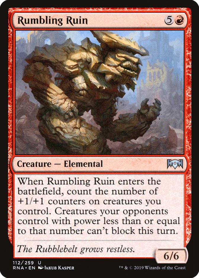 Rumbling Ruin [Ravnica Allegiance] | Game Haven TX