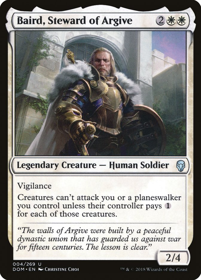 Baird, Steward of Argive [Dominaria] | Game Haven TX