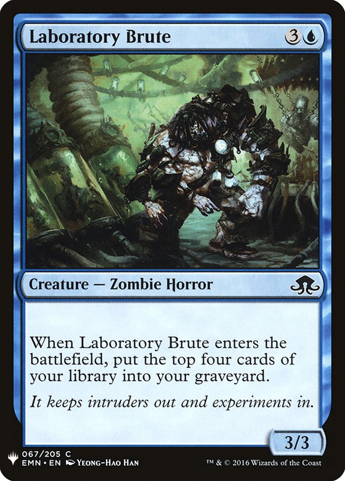 Laboratory Brute [Mystery Booster] | Game Haven TX