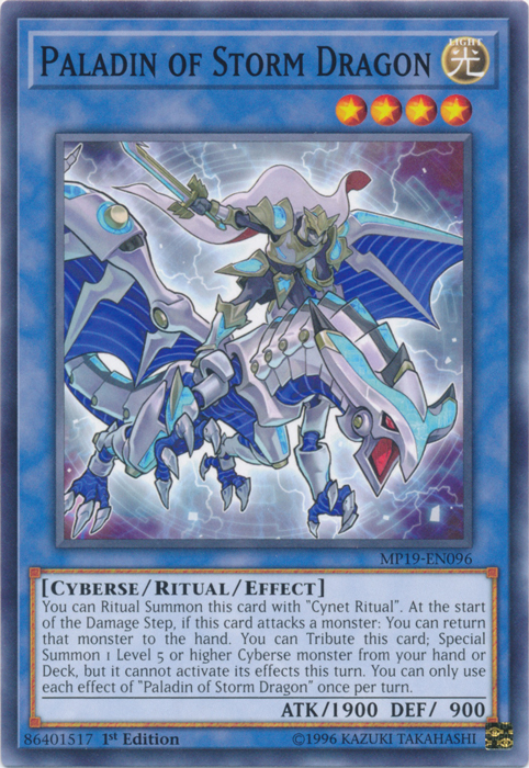 Paladin of Storm Dragon [MP19-EN096] Common | Game Haven TX