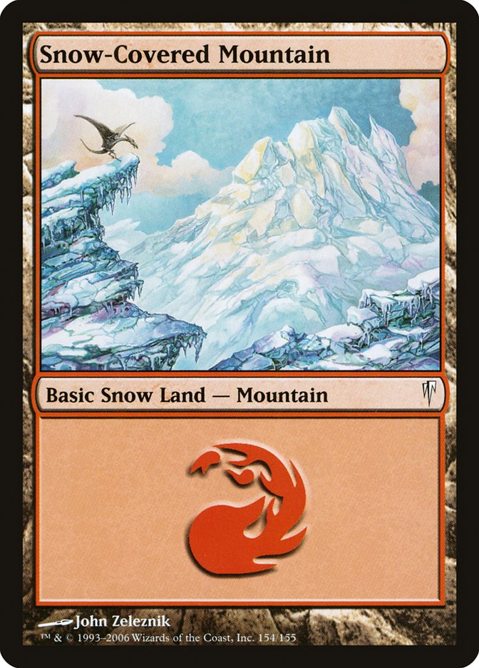 Snow-Covered Mountain [Coldsnap] | Game Haven TX
