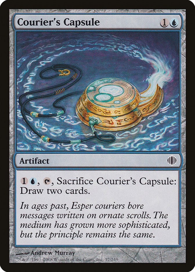 Courier's Capsule [Shards of Alara] | Game Haven TX