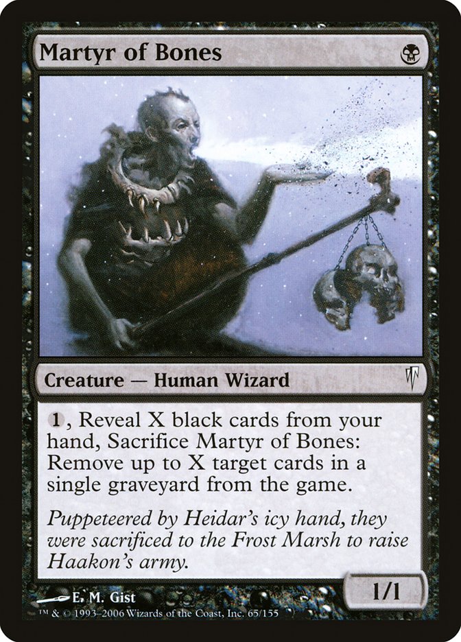 Martyr of Bones [Coldsnap] | Game Haven TX