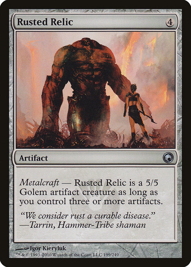Rusted Relic [Scars of Mirrodin] | Game Haven TX