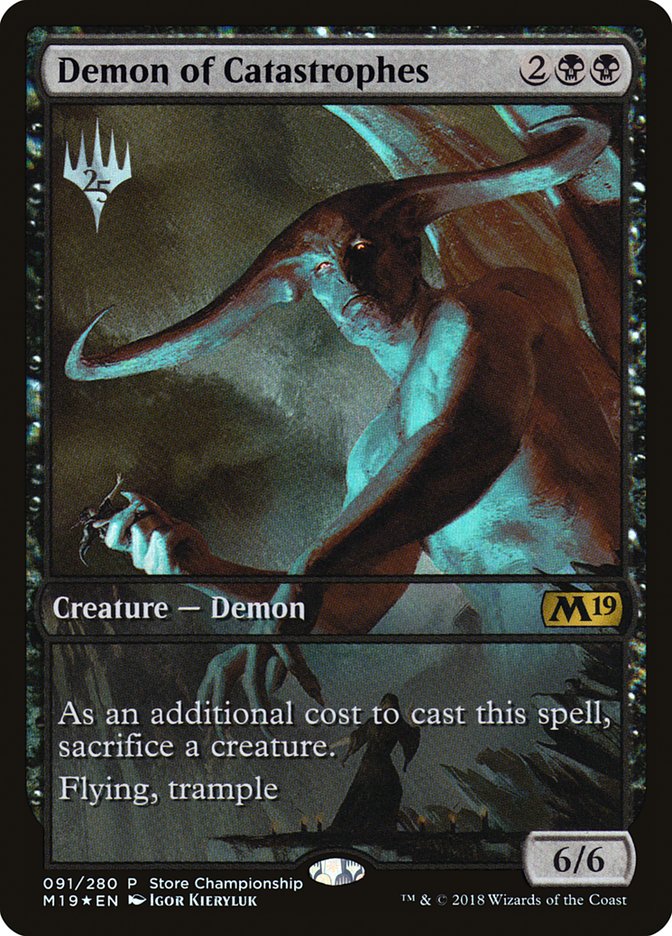 Demon of Catastrophes [Core Set 2019 Promos] | Game Haven TX