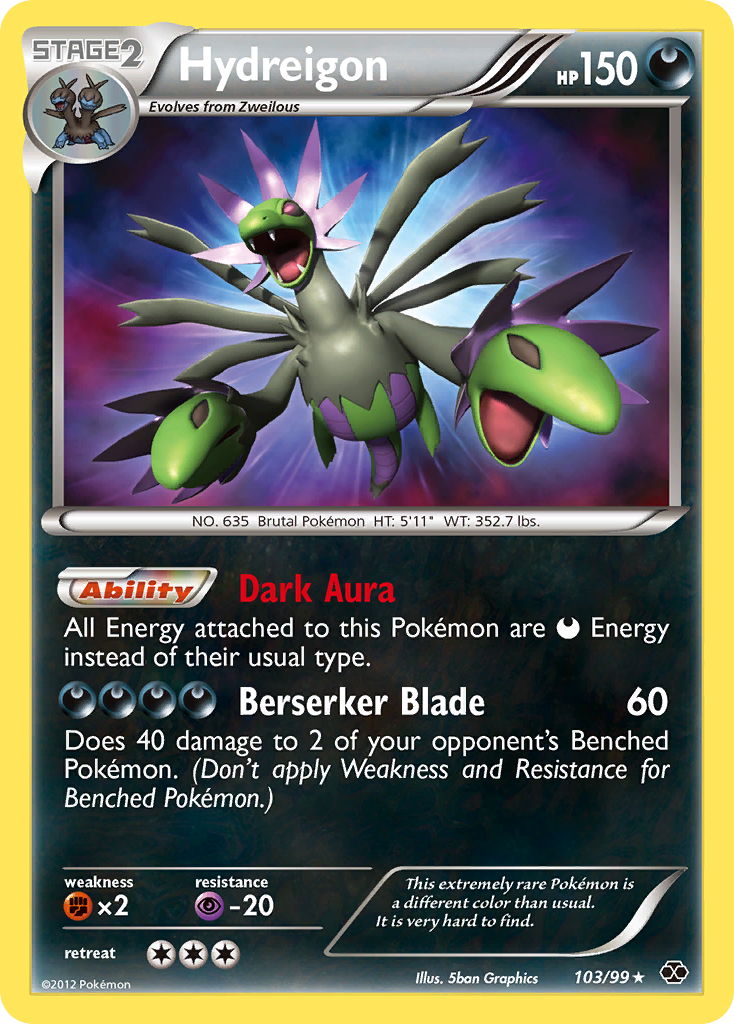 Hydreigon (103/99) [Black & White: Next Destinies] | Game Haven TX