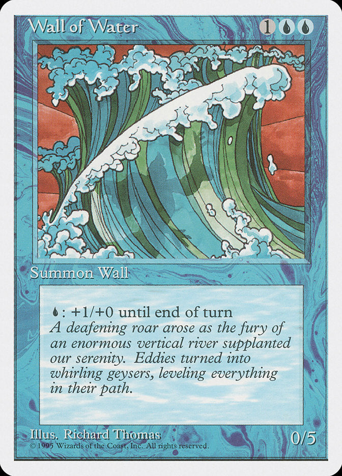 Wall of Water [Fourth Edition] | Game Haven TX
