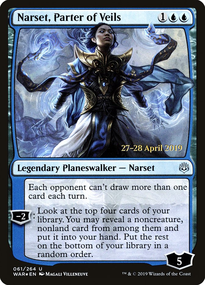 Narset, Parter of Veils [War of the Spark Promos] | Game Haven TX
