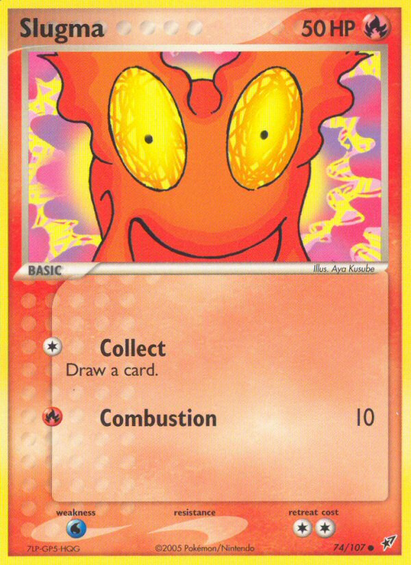 Slugma (74/107) [EX: Deoxys] | Game Haven TX