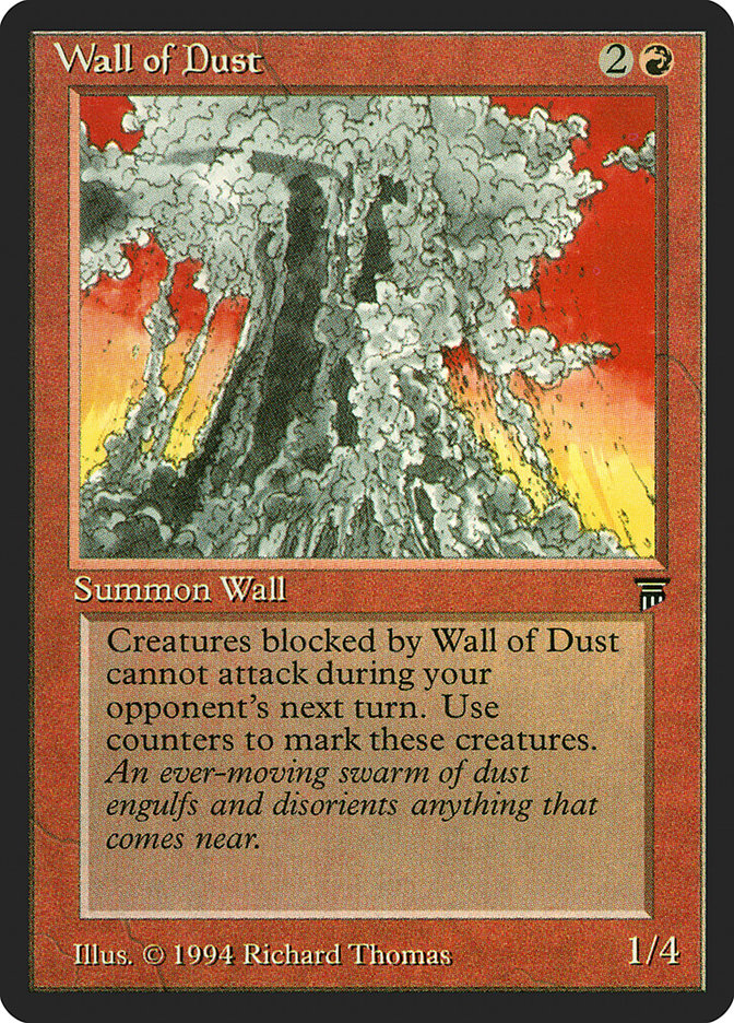 Wall of Dust [Legends] | Game Haven TX