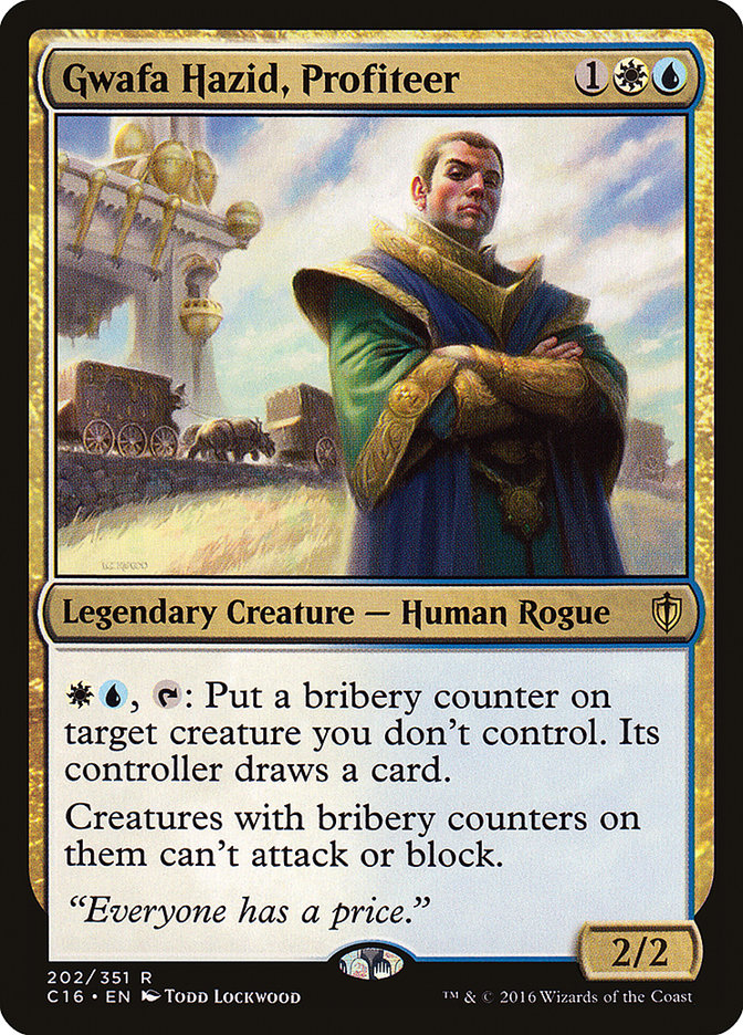 Gwafa Hazid, Profiteer [Commander 2016] | Game Haven TX