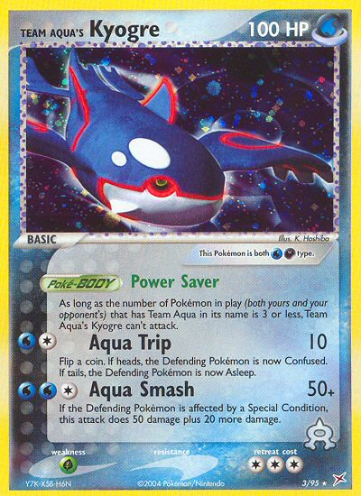Team Aqua's Kyogre (3/95) [EX: Team Magma vs Team Aqua] | Game Haven TX