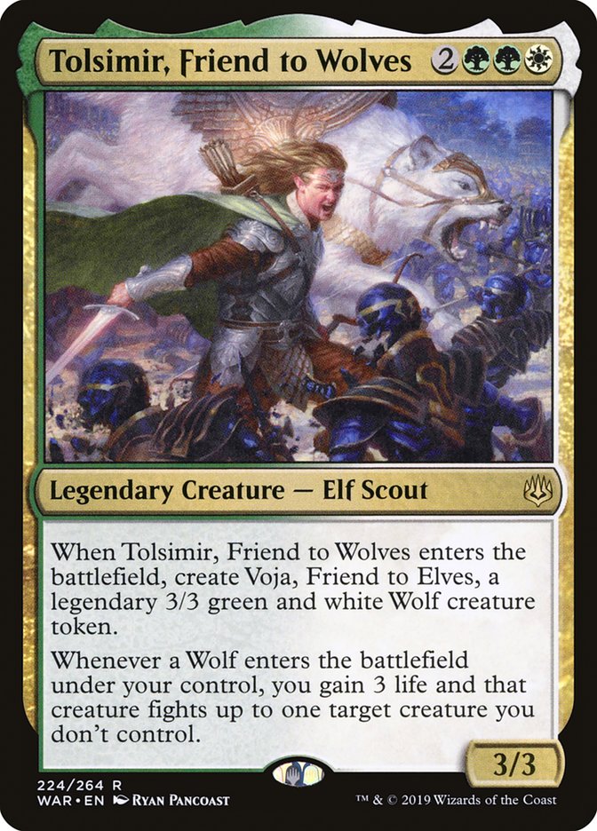 Tolsimir, Friend to Wolves [War of the Spark] | Game Haven TX
