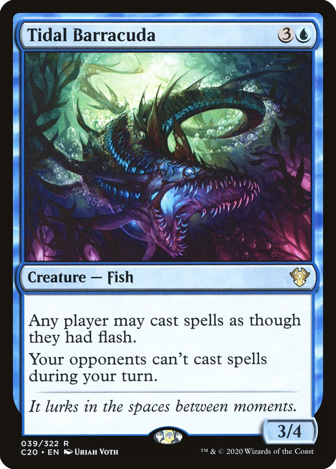 Tidal Barracuda [Commander 2020] | Game Haven TX