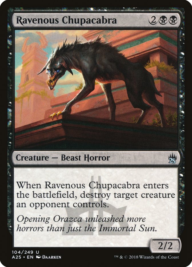 Ravenous Chupacabra [Masters 25] | Game Haven TX