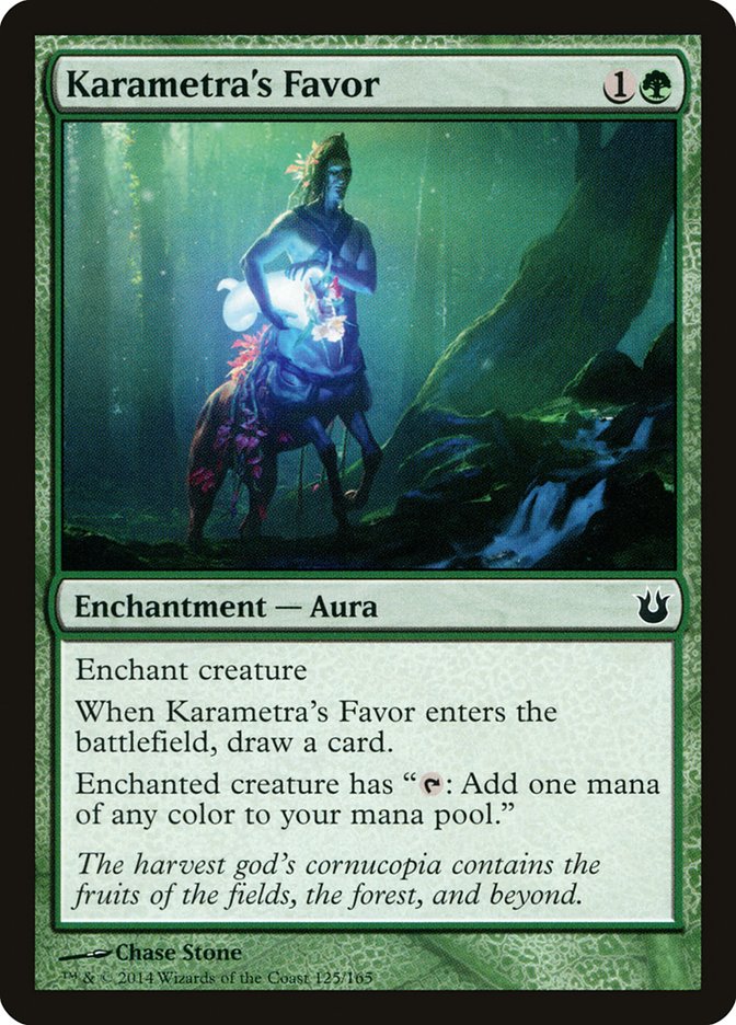 Karametra's Favor [Born of the Gods] | Game Haven TX