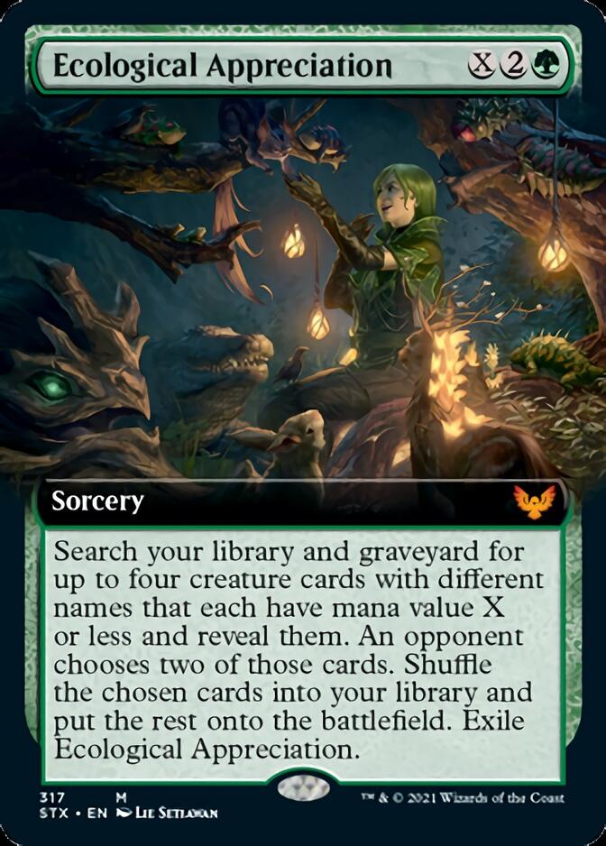 Ecological Appreciation (Extended) [Strixhaven: School of Mages] | Game Haven TX