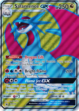 Salamence GX (SM139) (Jumbo Card) [Sun & Moon: Black Star Promos] | Game Haven TX