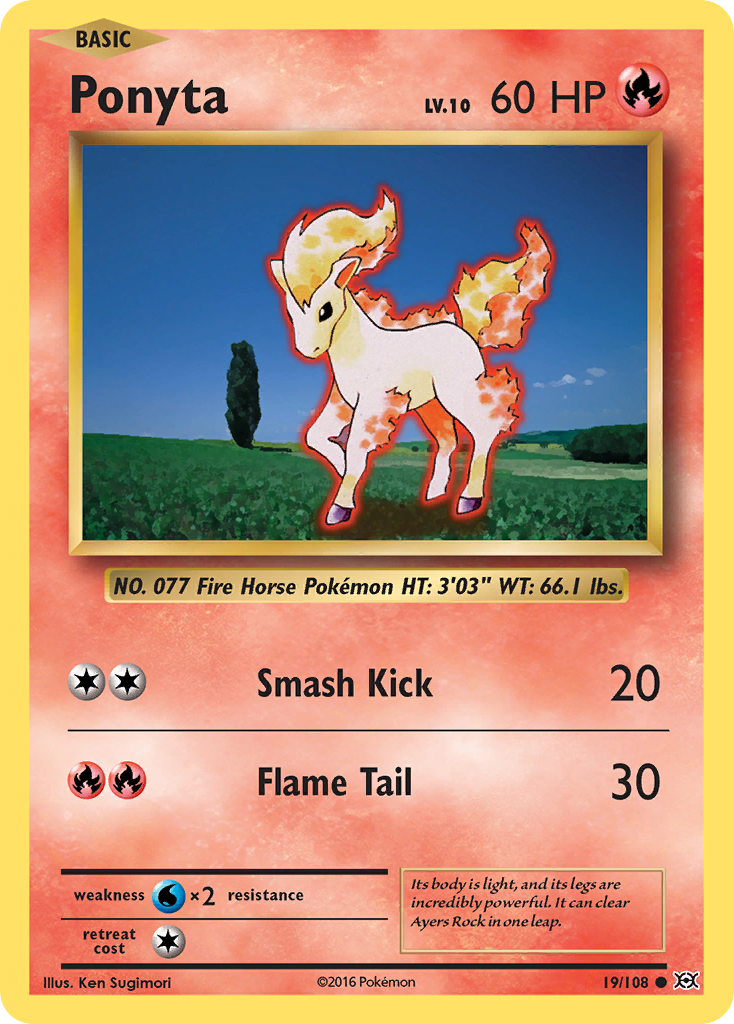 Ponyta (19/108) [XY: Evolutions] | Game Haven TX