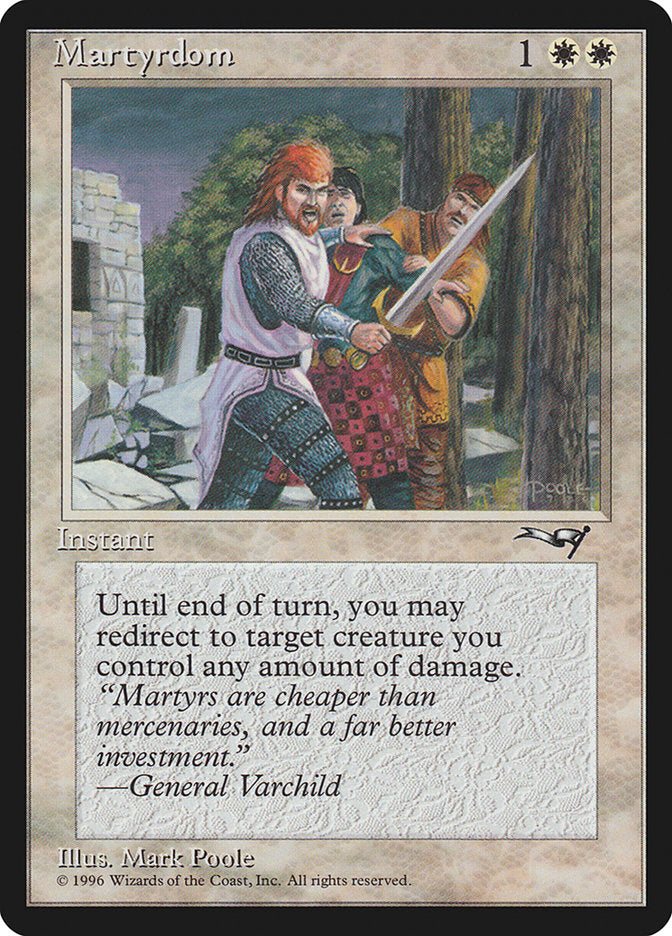 Martyrdom (Sword Drawn) [Alliances] | Game Haven TX