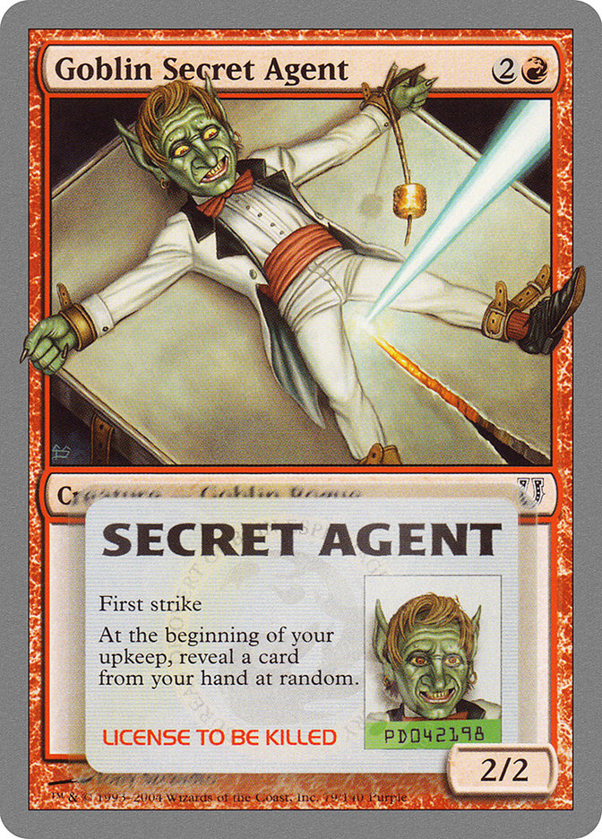 Goblin Secret Agent [Unhinged] | Game Haven TX