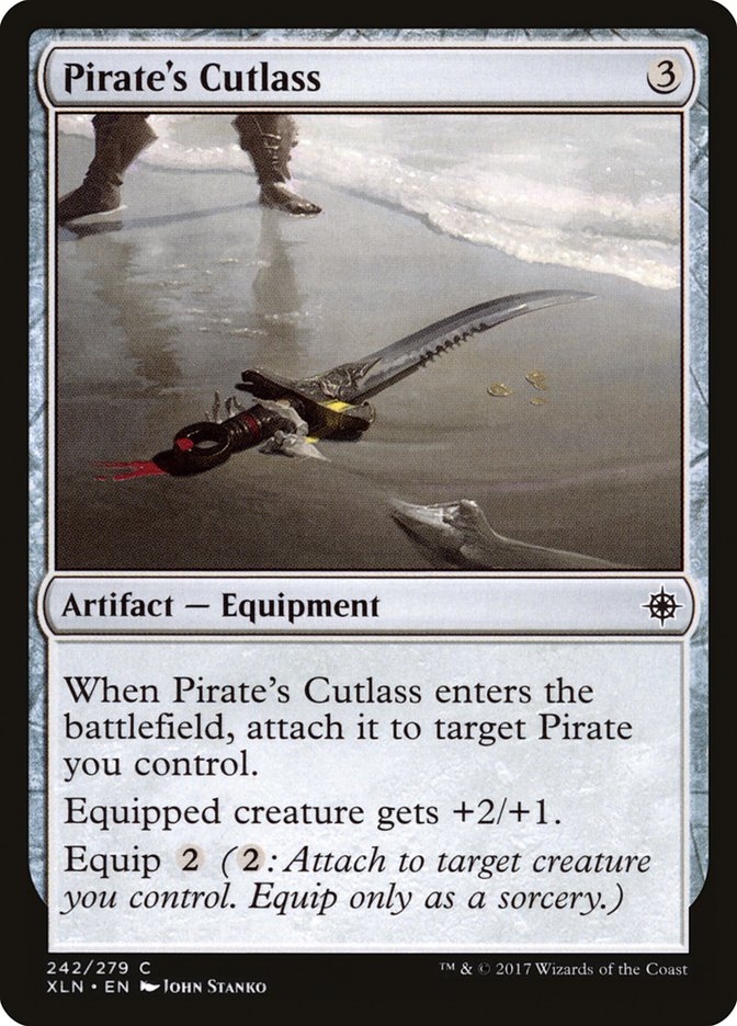 Pirate's Cutlass [Ixalan] | Game Haven TX