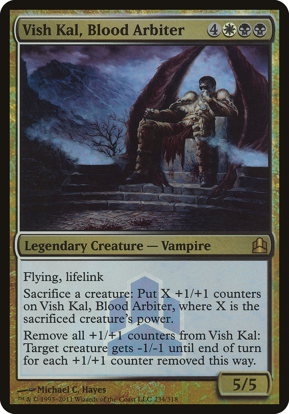 Vish Kal, Blood Arbiter (Commander Launch Promo) [Commander 2011 Launch Party] | Game Haven TX