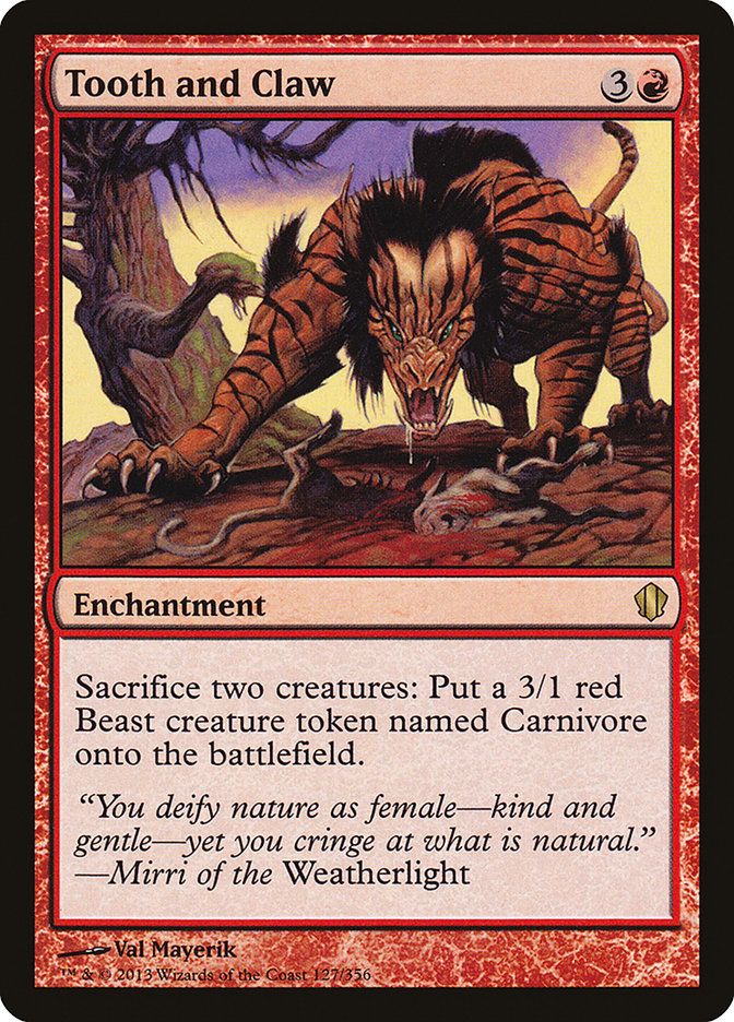 Tooth and Claw [Commander 2013] | Game Haven TX