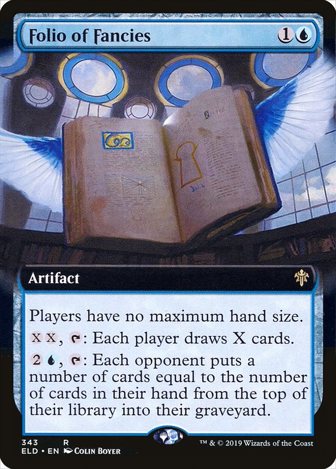 Folio of Fancies (Extended Art) [Throne of Eldraine] | Game Haven TX