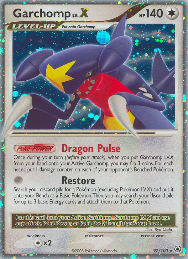 Garchomp LV.X (97/100) [Diamond & Pearl: Majestic Dawn] | Game Haven TX