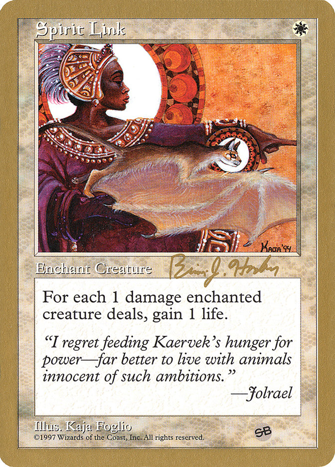 Spirit Link (Brian Hacker) (SB) [World Championship Decks 1998] | Game Haven TX