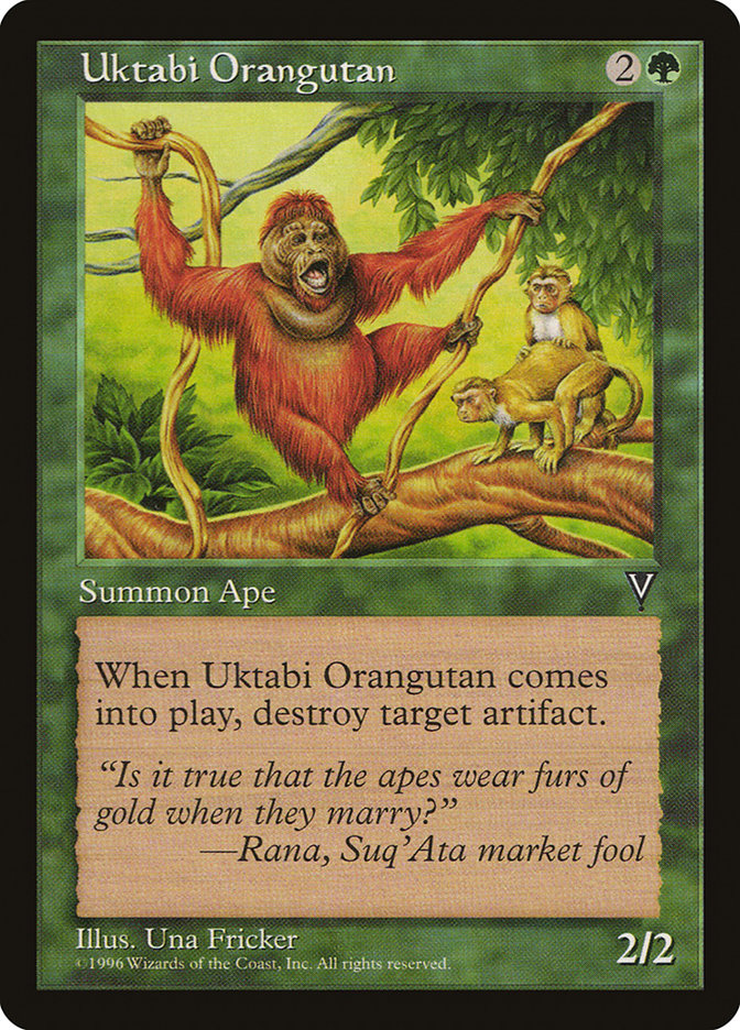 Uktabi Orangutan [Visions] | Game Haven TX
