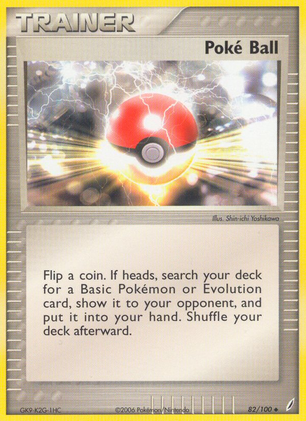 Poke Ball (82/100) [EX: Crystal Guardians] | Game Haven TX