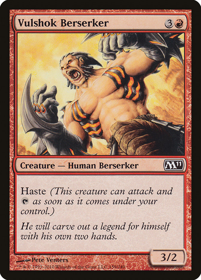 Vulshok Berserker [Magic 2011] | Game Haven TX