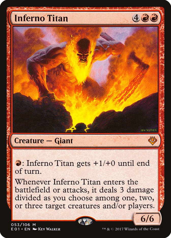 Inferno Titan [Archenemy: Nicol Bolas] | Game Haven TX