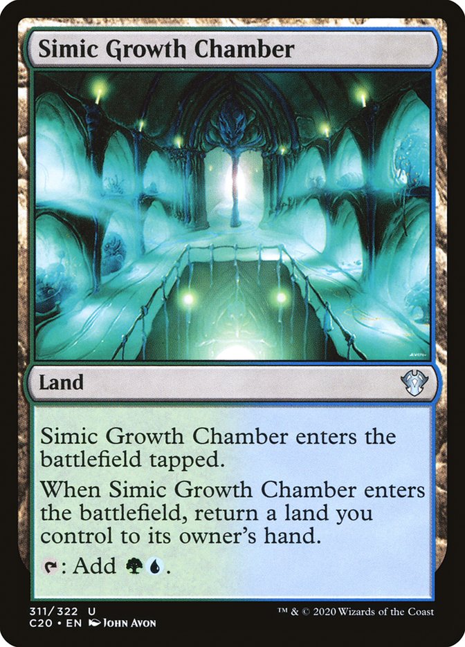 Simic Growth Chamber [Commander 2020] | Game Haven TX