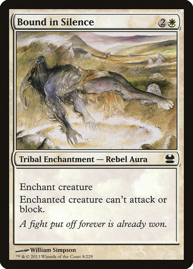 Bound in Silence [Modern Masters] | Game Haven TX
