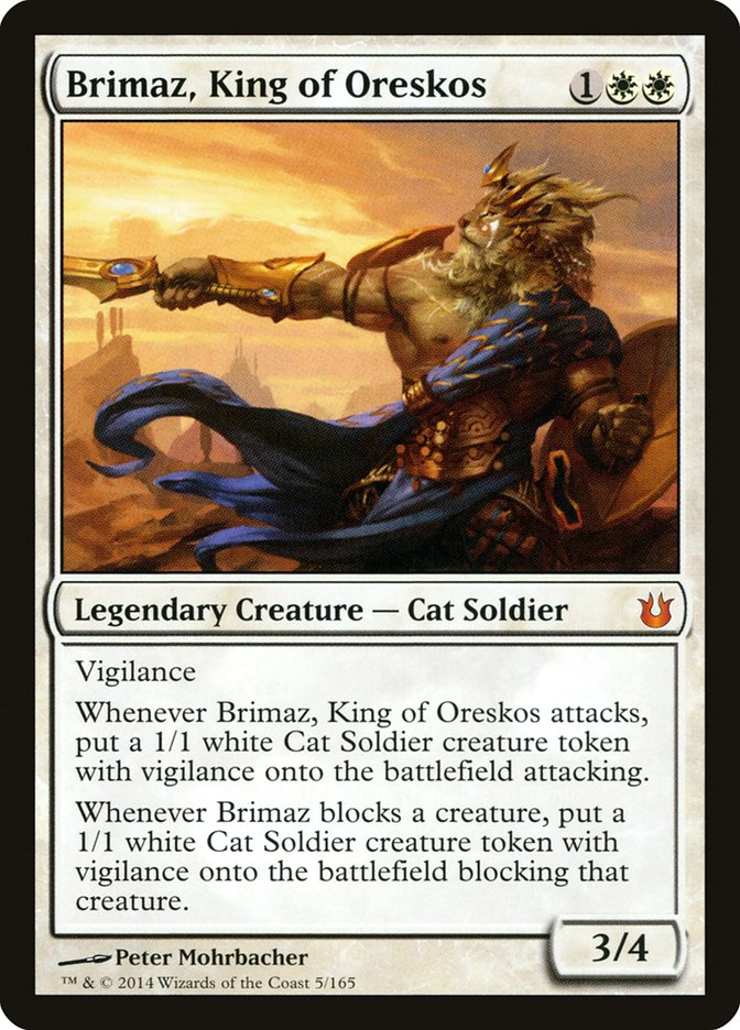 Brimaz, King of Oreskos [Born of the Gods] | Game Haven TX