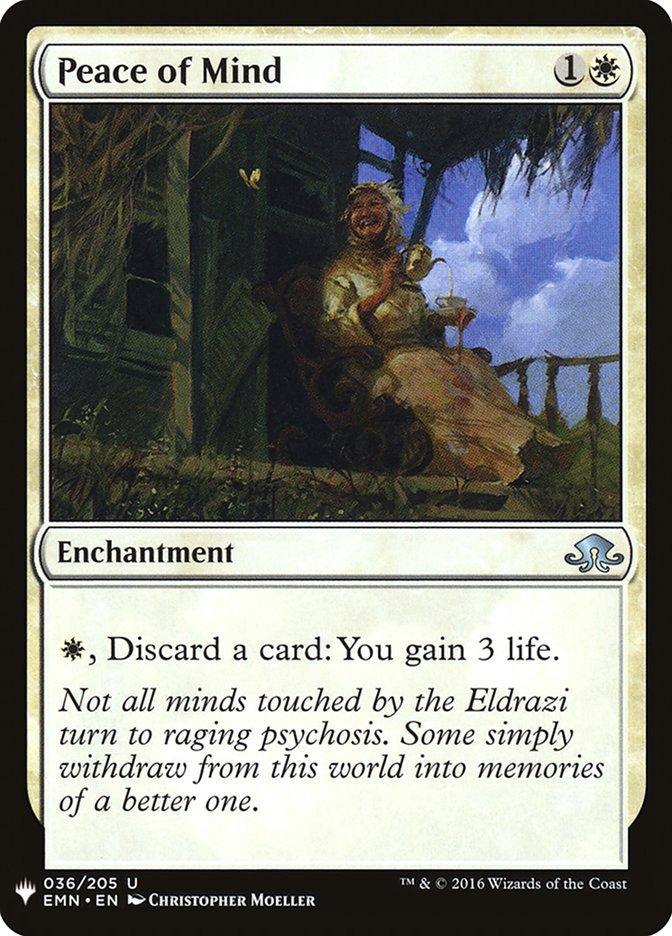 Peace of Mind [Mystery Booster] | Game Haven TX