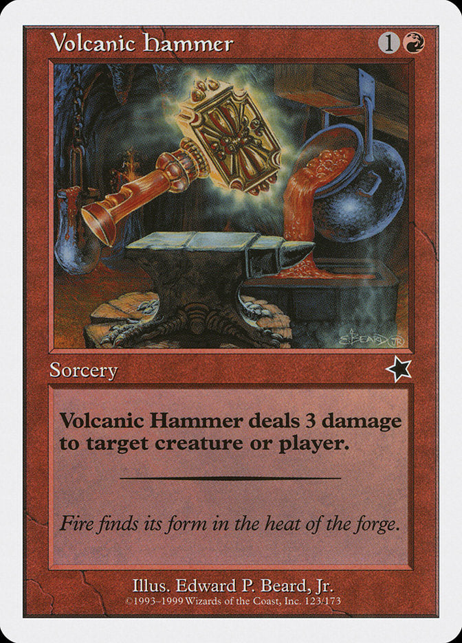 Volcanic Hammer [Starter 1999] | Game Haven TX
