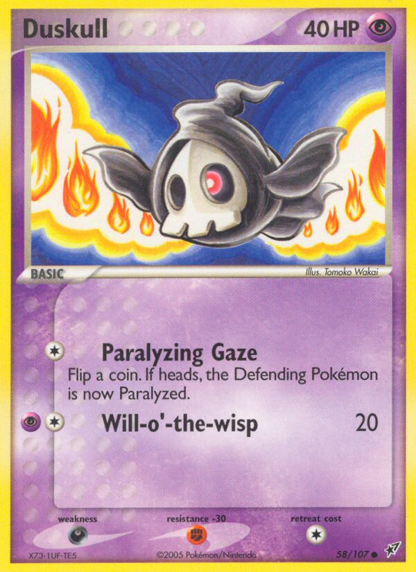 Duskull (58/107) [EX: Deoxys] | Game Haven TX