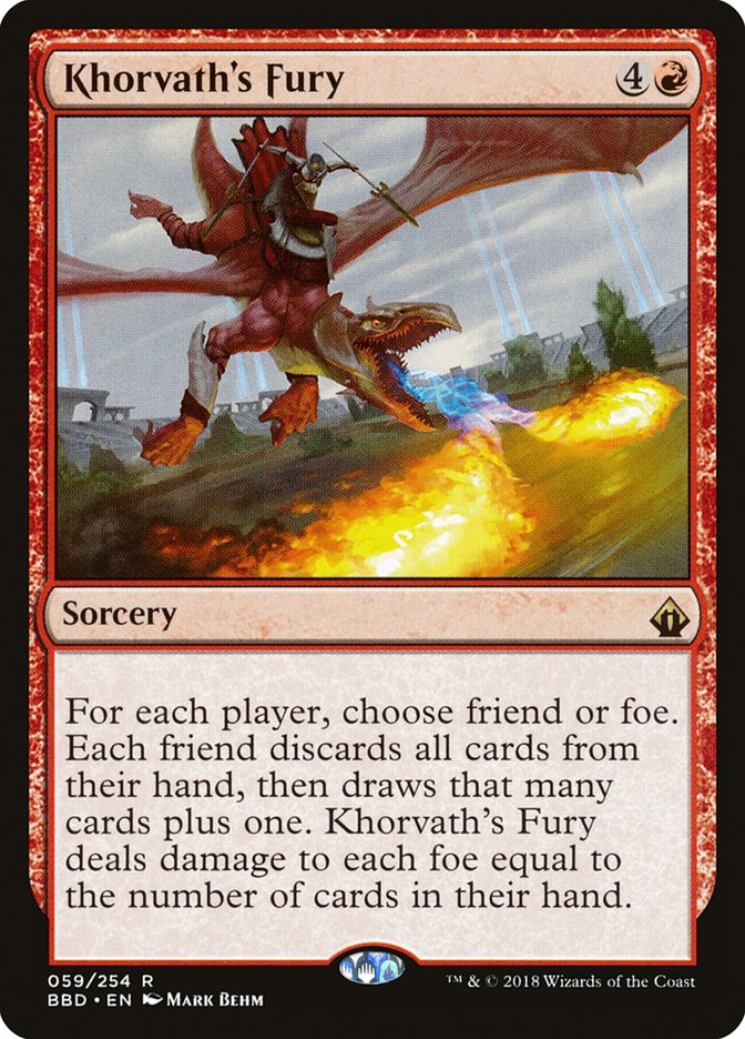 Khorvath's Fury [Battlebond] | Game Haven TX