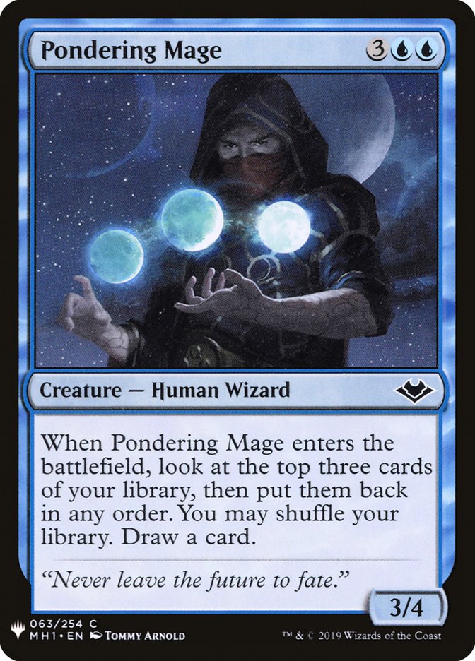 Pondering Mage [Mystery Booster] | Game Haven TX