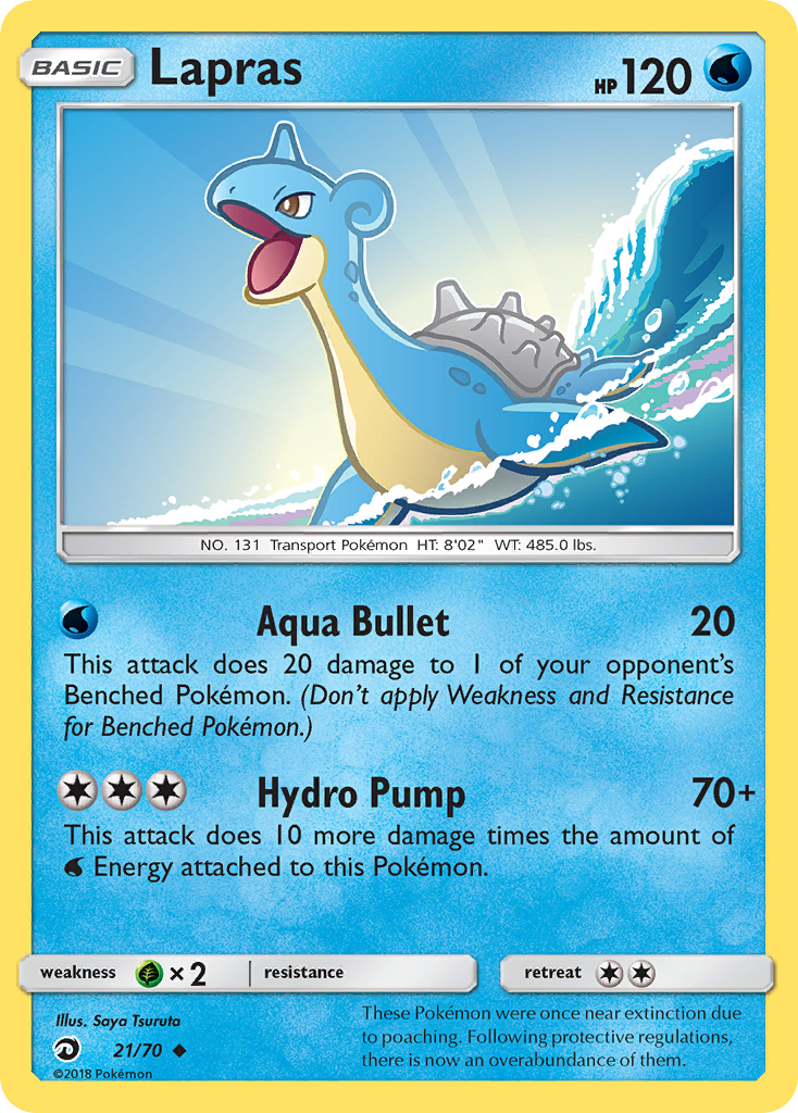 Lapras (21/70) [Sun & Moon: Dragon Majesty] | Game Haven TX