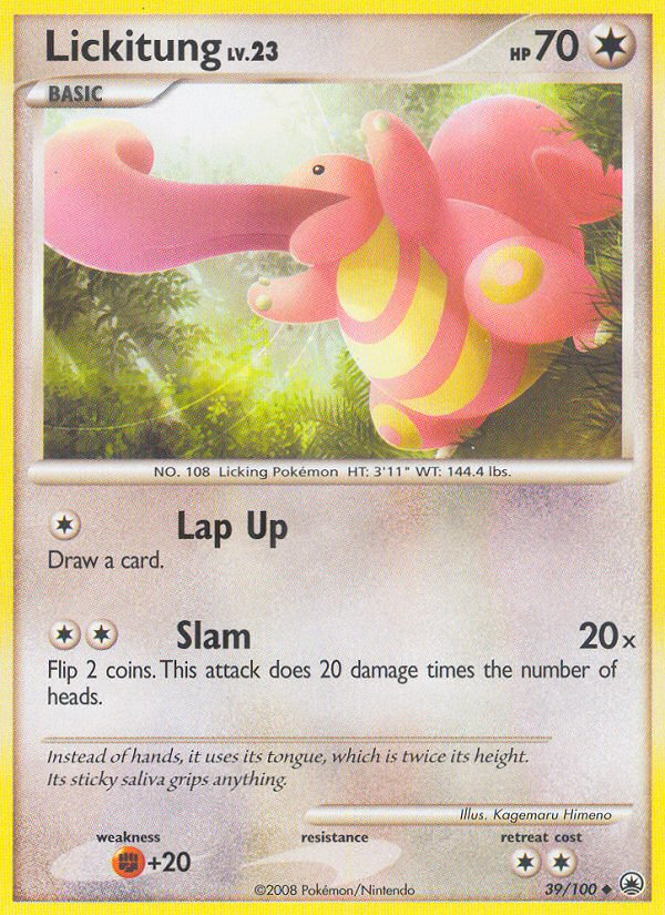 Lickitung (39/100) [Diamond & Pearl: Majestic Dawn] | Game Haven TX