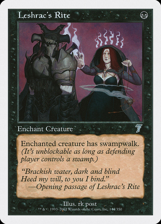 Leshrac's Rite [Seventh Edition] | Game Haven TX