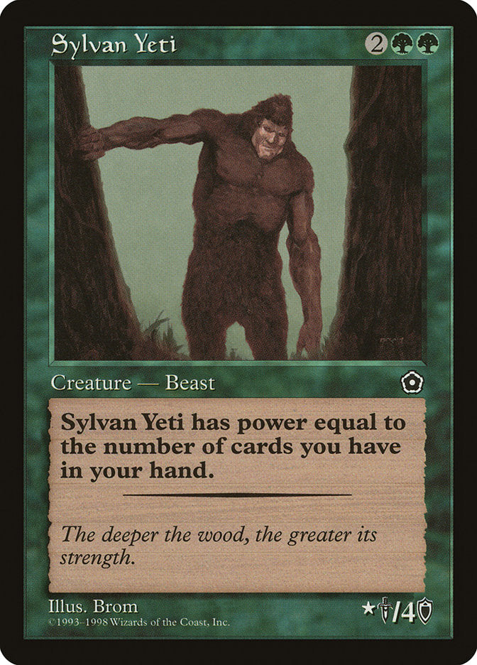 Sylvan Yeti [Portal Second Age] | Game Haven TX