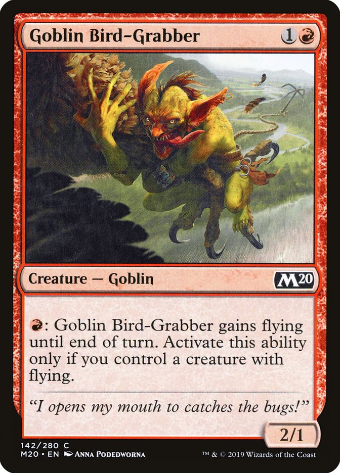 Goblin Bird-Grabber [Core Set 2020] | Game Haven TX